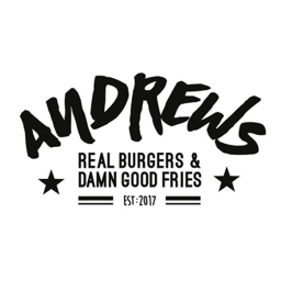 Andrews Burger logo.
